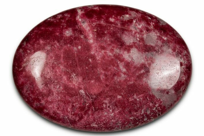 Vibrant Polished Thulite Stone - Trondheim, Norway #343904
